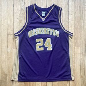 Washington Huskies Basketball‎ Jersey Size XL Foot Locker Purple #24 NCAA